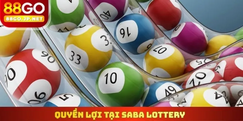 Quyền lợi tại Saba Lottery